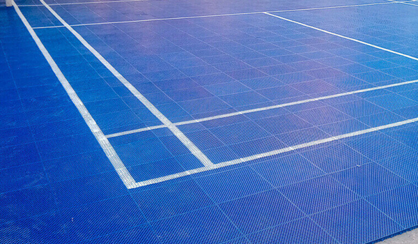 Badminton Court Flooring PP Tiles in Lakshadweep