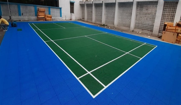 Badminton Court Flooring Service