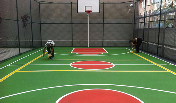 Basketball Court Construction